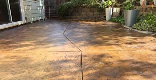 black stained concrete floor services